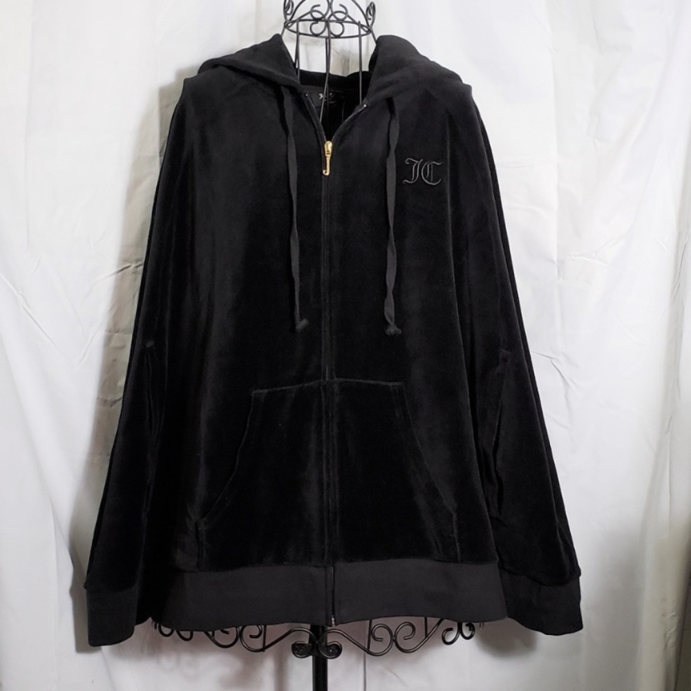 juicy couture new velour cape hoodie